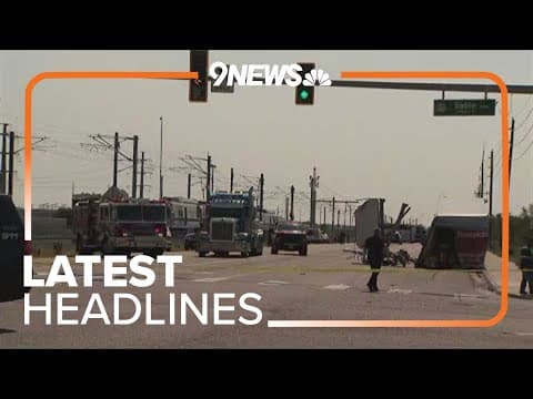 Latest headlines | A Line train, semitruck crash in Aurora