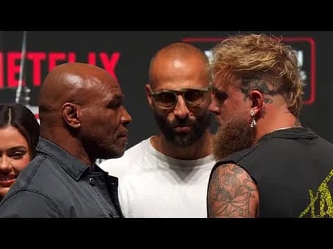 FULL HIGHLIGHTS: Jake Paul vs. Mike Tyson press conference