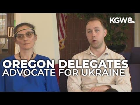 Oregon delegates head to Washington, DC to advocate for Ukraine