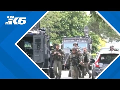 Two people hurt after police standoff in Tacoma