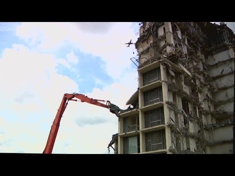 Key Bridge Marriott fades from skyline as demolition proceeds