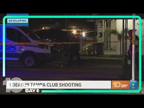 1 dead after shooting at Tampa club