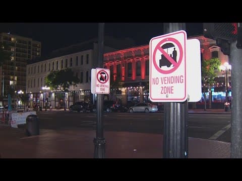 Downtown restaurant owners fed up with illegal street vendors in Gaslamp District