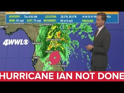 Thursday Morning Hurricane Ian update: Florida slammed, Charleston next
