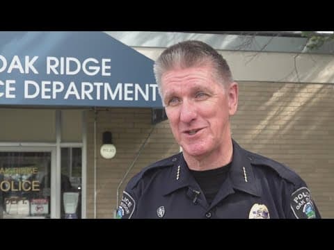 Oak Ridge PD gets $2.5 million for body cameras
