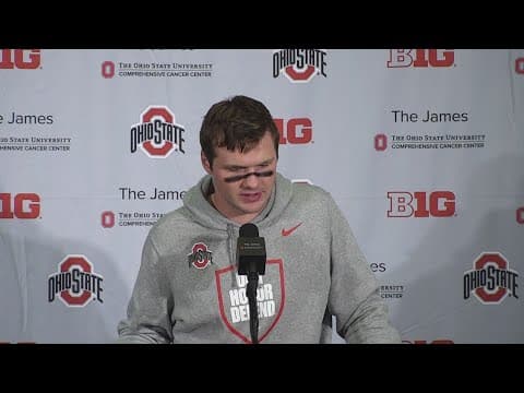 Kyle McCord postgame interview | Ohio State-Penn State