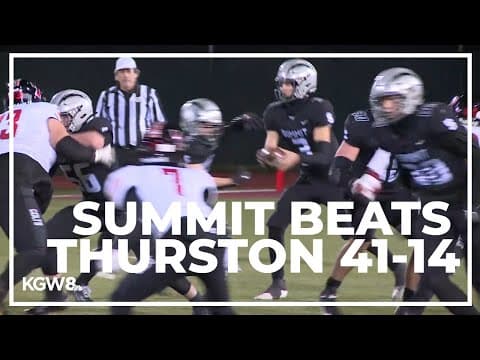 Summit stops Thurston to reach 5A title game | Friday Night Football