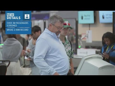 Fourth of July weekend saw new all-time travel record, TSA says