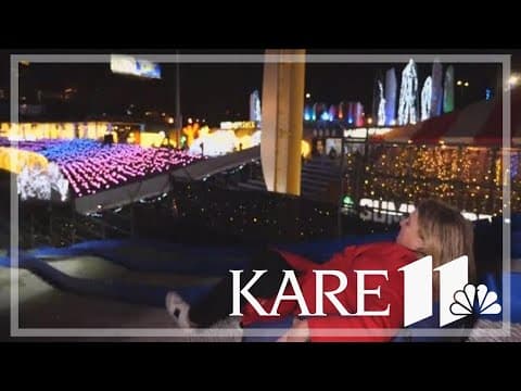 No Go: Bel gets stuck on GLOW slide