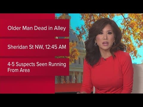 Man found dead in Northwest, DC alley