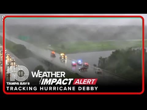 LIVE: Dive team looking for semi-truck driver whose vehicle was found half submerged off I-75