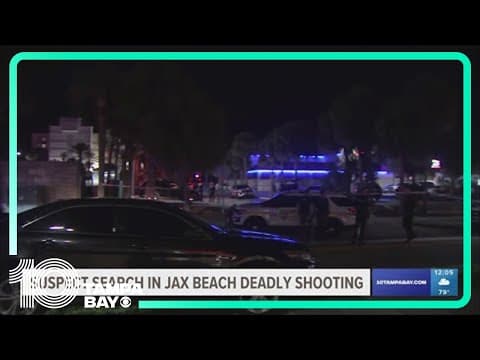 Search is on for suspects involved in Jacksonville Beach shooting
