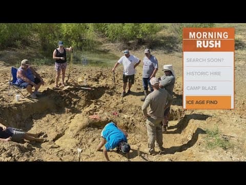 Mammoth head discovered in North Texas
