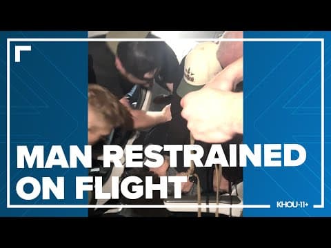 Passengers restrain man who cracked plane window during Frontier Airlines flight