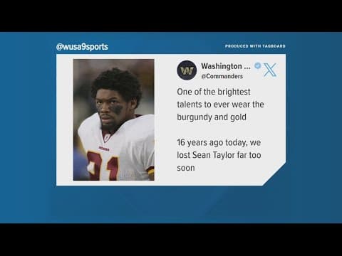 Sean Taylor died 16 years ago today