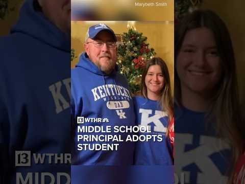 Kentucky middle school principal adopts student living in bad situation