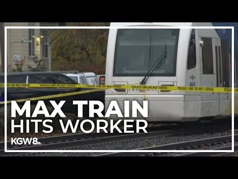 Construction worker hit and killed by MAX train in east Portland