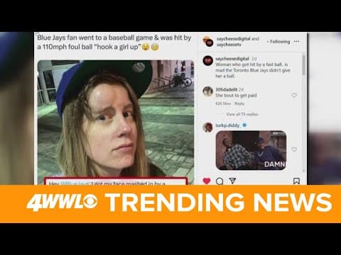 Trending news: Pillow fights, pick-up lines, golf-club toss & a baseball bump