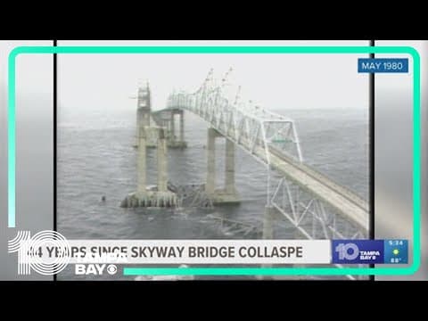 Today marks 44th anniversary of Skyway Bridge collapse