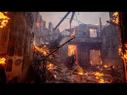 Evacuations underway after at least 2 killed in Los Angeles wildfires