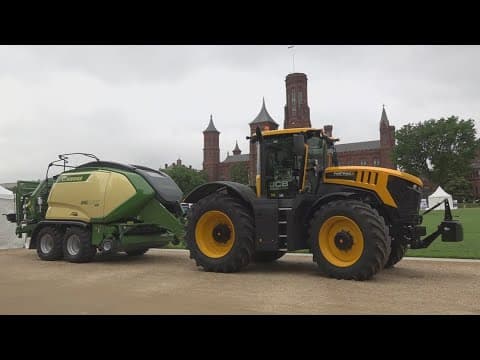 Here's what's up with all the farm equipment on the National Mall