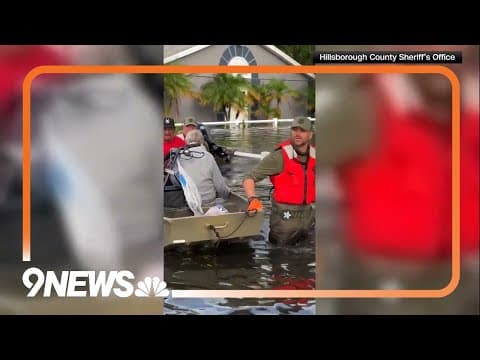 Assisted Living Facility Residents Rescued in Tampa from Hurricane Milton Floods