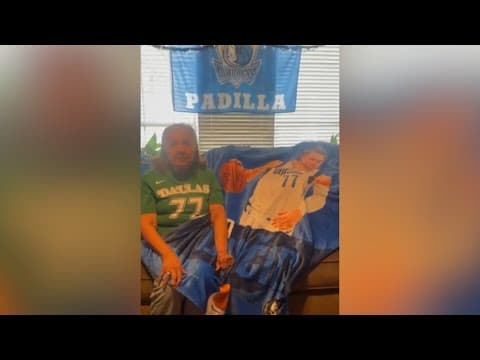 Mavericks fans say 'thank you' to Luka Doncic after he was traded to the Lakers