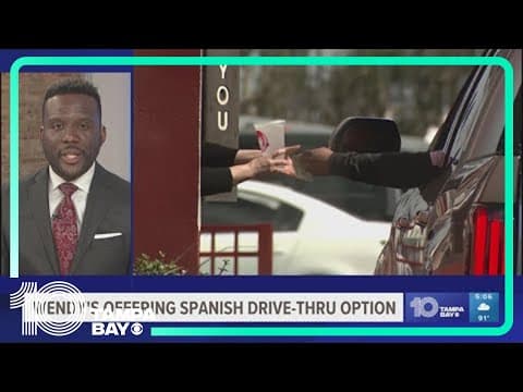 Wendy's roll out Spanish-speaking AI option at drive-thru