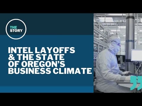 Layoffs at Intel in Oregon spark concerns of wider economic turmoil