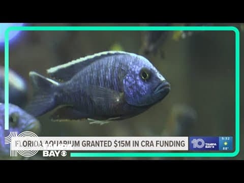 Florida Aquarium granted $15 million in CRA funding