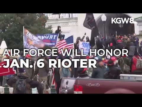 Air Force will recognize veteran killed during Jan. 6 insurrection
