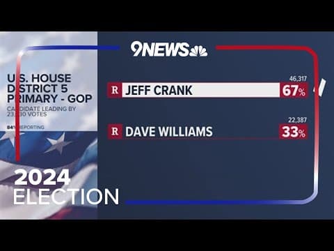 Jeff Crank wins GOP nomination in House District 5, defeating Dave Williams