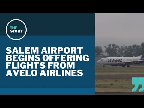 Salem airport gets its first commercial flights in almost 15 years