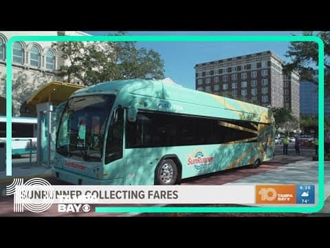 St. Pete SunRunner bus to begin collecting fares