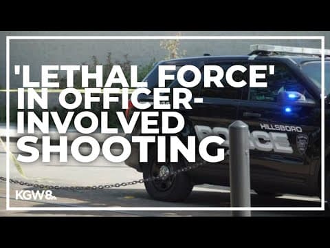 Man shot by police after reportedly attacking officer in Hillsboro