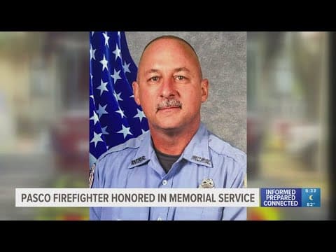 Pasco County firefighter honored during National Fallen Firefighters Memorial Service