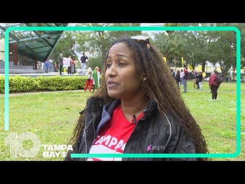 Tampa Bay-area residents share their thoughts on Donald Trump's inauguration