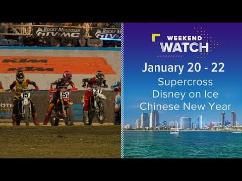 Weekend Watch January 20 - 22 | Things to do in San Diego