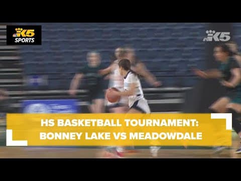 HS Basketball State Tourney: Bonney Lake vs. Meadowdale 3A Girls