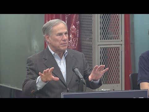 Watch Live: Gov. Greg Abbott gives update on the state's winter storm preparations