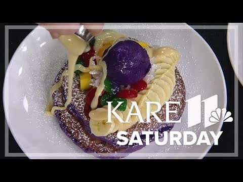 RECIPE: How to make ube pancakes from Kalsada in Saint Paul