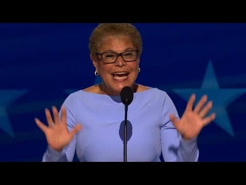 2024 Democratic National Convention | LA Mayor Karen Bass full speech (Aug. 19, 2024)