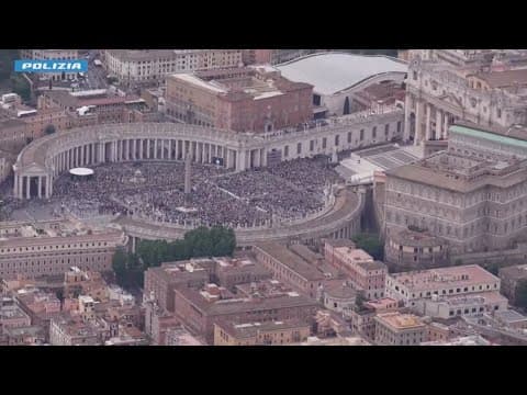 Pope Leo XIV delivers first Sunday blessing