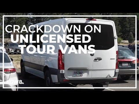Portland auditors urge crackdown on non-permitted tour vans