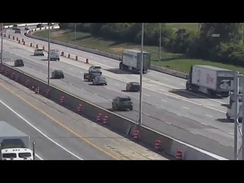 Police search for driver who allegedly stopped in middle of I-270, opened fire at vehicles