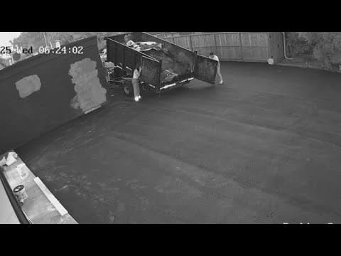 Search underway after roofing materials illegally dumped at soon-to-open sushi spot in Spring Branch