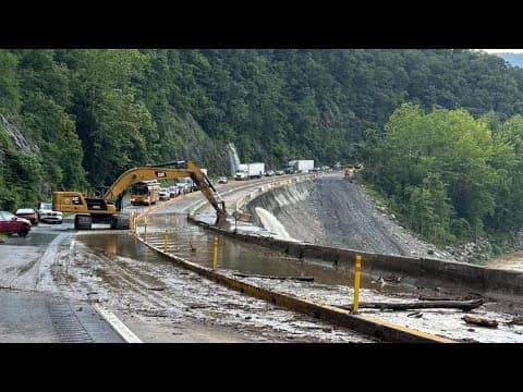 TDOT leaders give update on I-40 closure in Cocke County