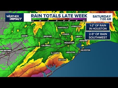 Weather Impact Alert: Strong storms possible in Houston Friday