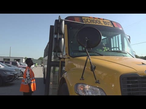 Indianapolis school bus technology helps drivers check for kids before leaving vehicle