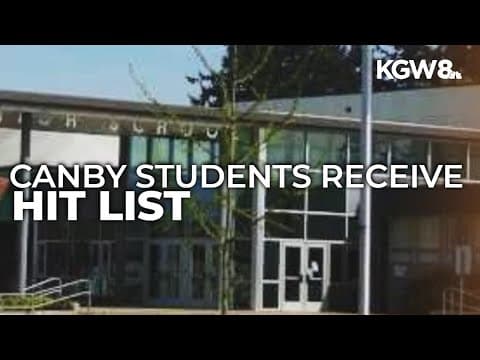 Canby parents seek answers after alleged hit list threat to some students